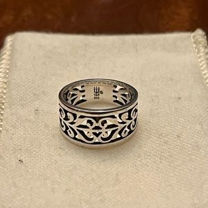 James Avery Adorned Ring, silver, size 5.5